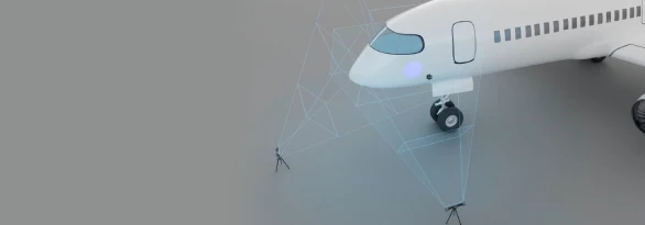 Scantech | TrackScan Sharp-S 3D scanner | Misurazione con più tracker